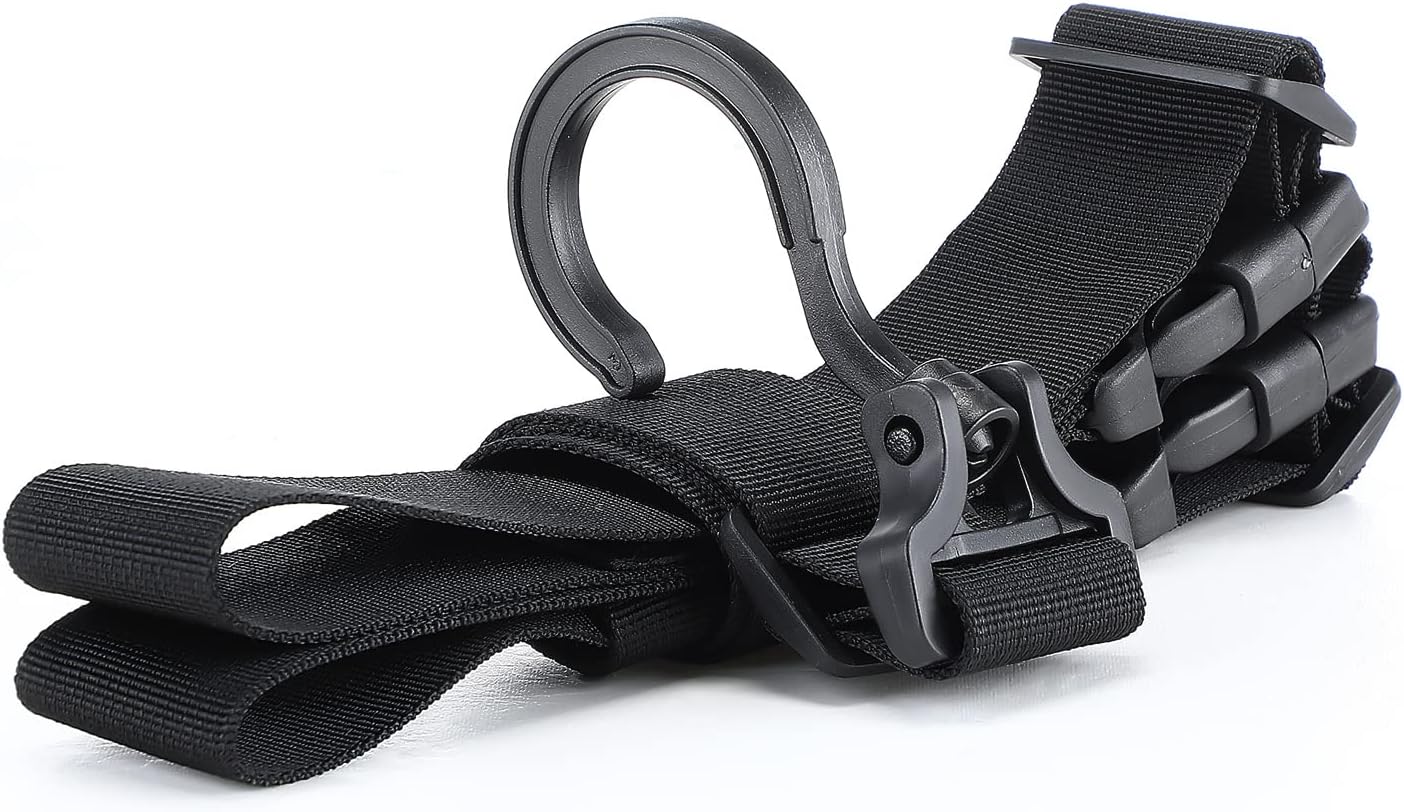 3 Pieces Fishing Wader Boot Hanger Fishing Boot Rack Men with Adjustable Belt and Swivel Dryer Hanger for Storage Drying - Image 6