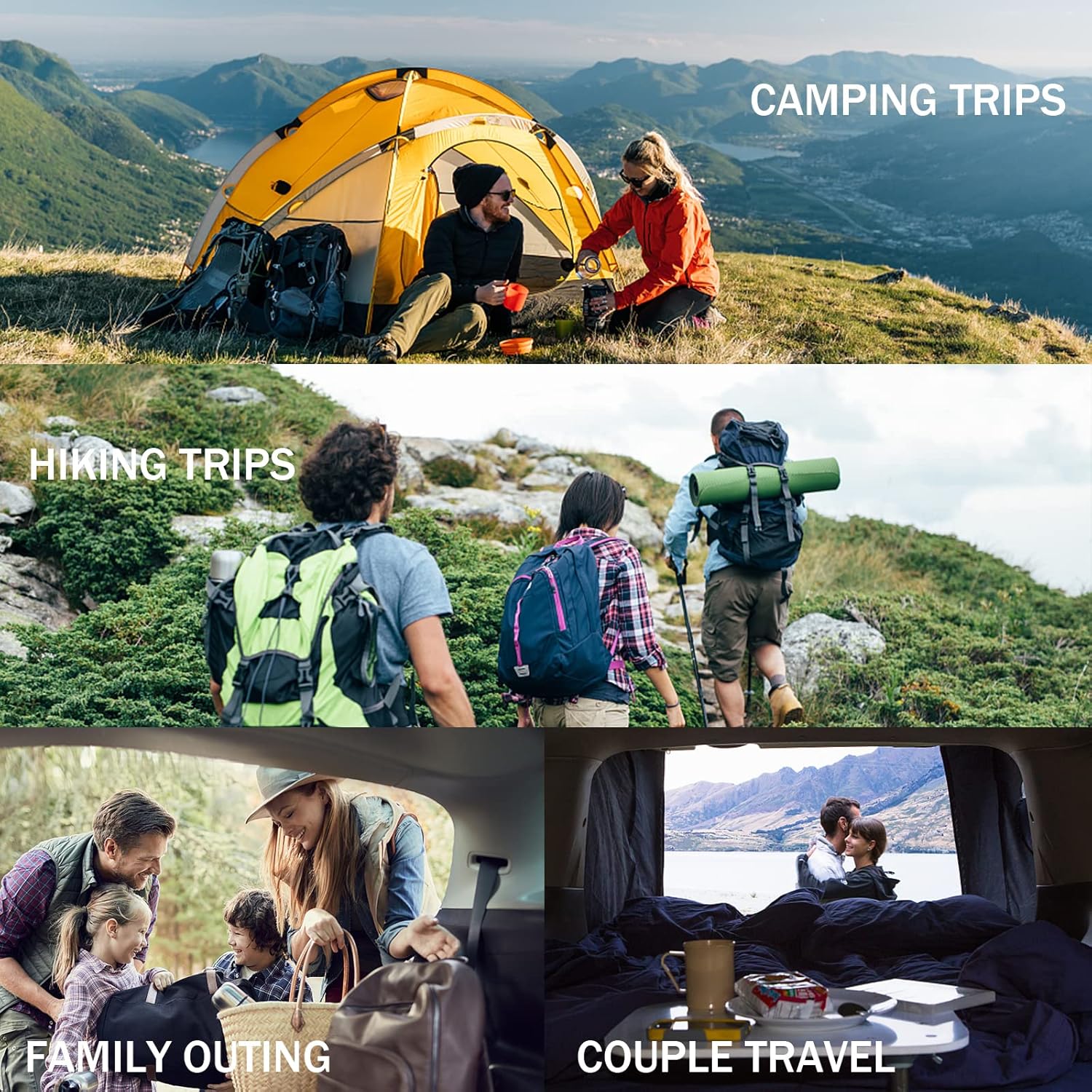 Down Sleeping Bag for Adults 0°F 10°F 15°F 20°F Backpacking Sleeping Bag for Cold Weather with Compression Sack - Image 8